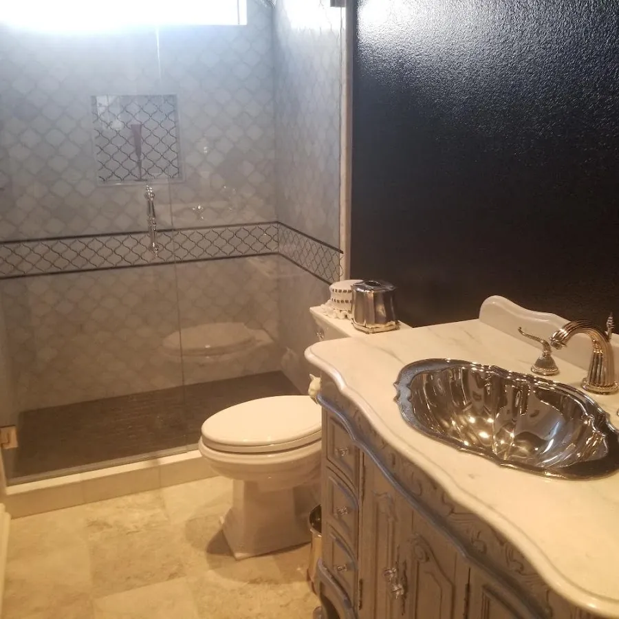 Professional plumbing work and bathroom remodeling in August